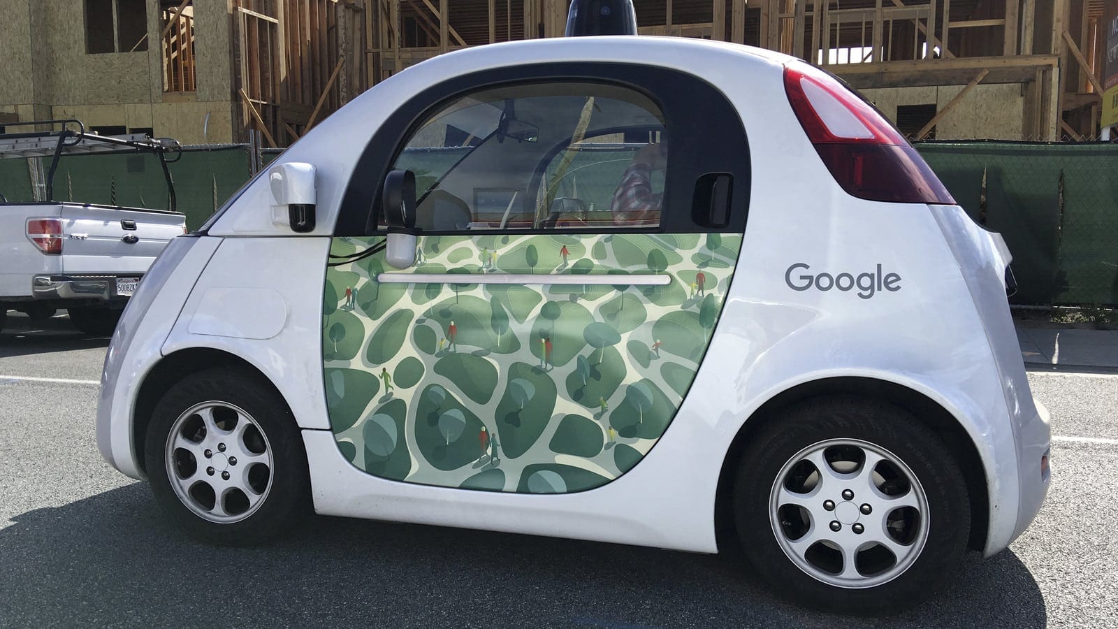 Google Self-Driving Car Stock Photo