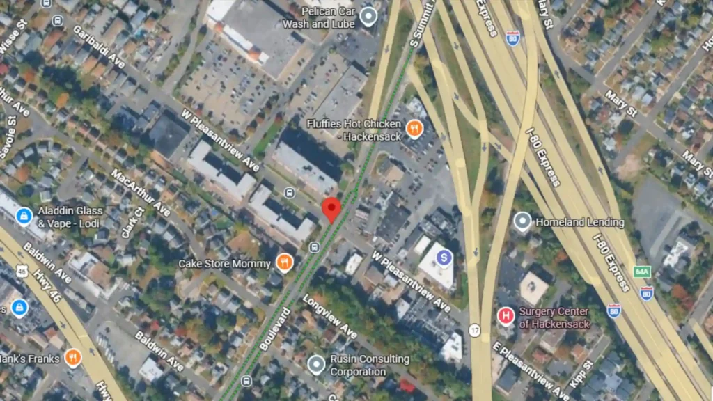 31 year old woman struck by school bus while crossing street in hackensack