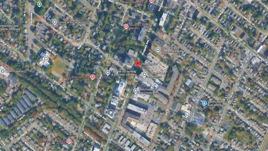 ambulance transports patient after minor crash in hackensack