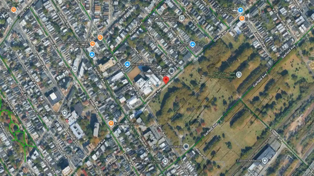 bicyclist injured in multi vehicle crash at new street and ocean avenue in jersey city