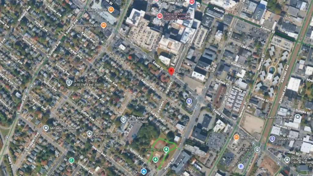 driver evaluated after traffic crash on 2nd street in hackensack
