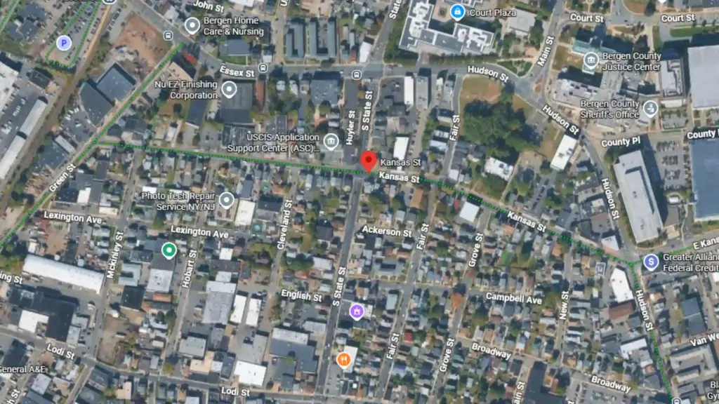 driver hospitalized after rollover crash on kansas street in hackensack