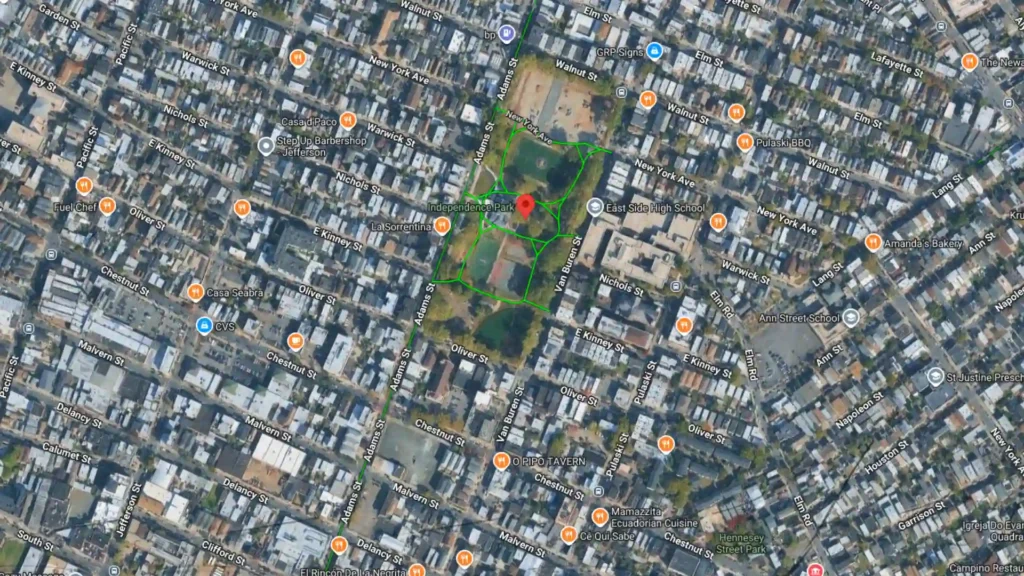 emergency crews respond to reported e bike incident near independence park in newark