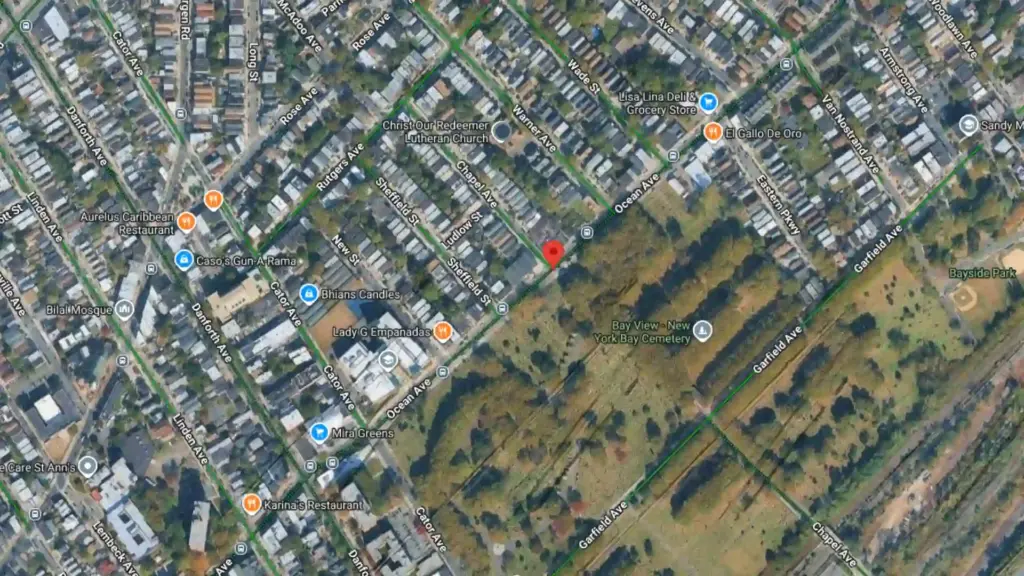four vehicle collision reported at ocean avenue and chapel avenue in jersey city