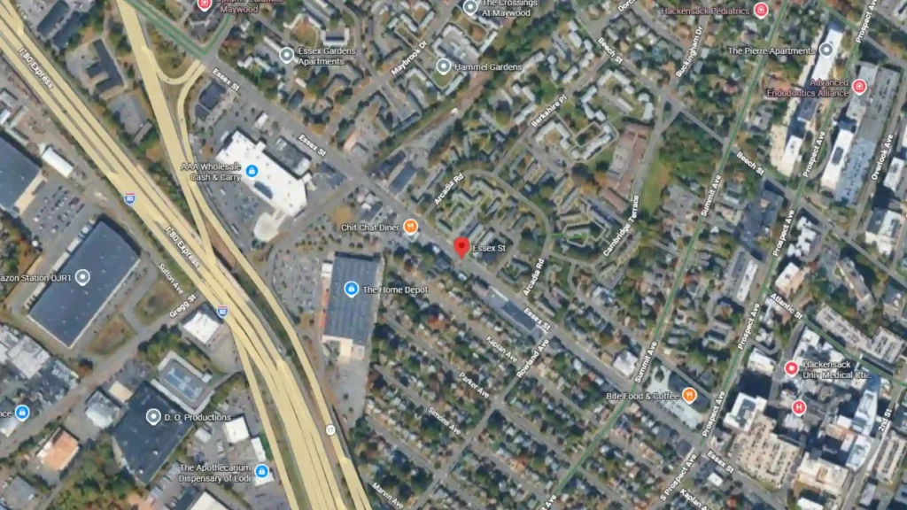 four vehicle crash with injuries reported on essex street in hackensack