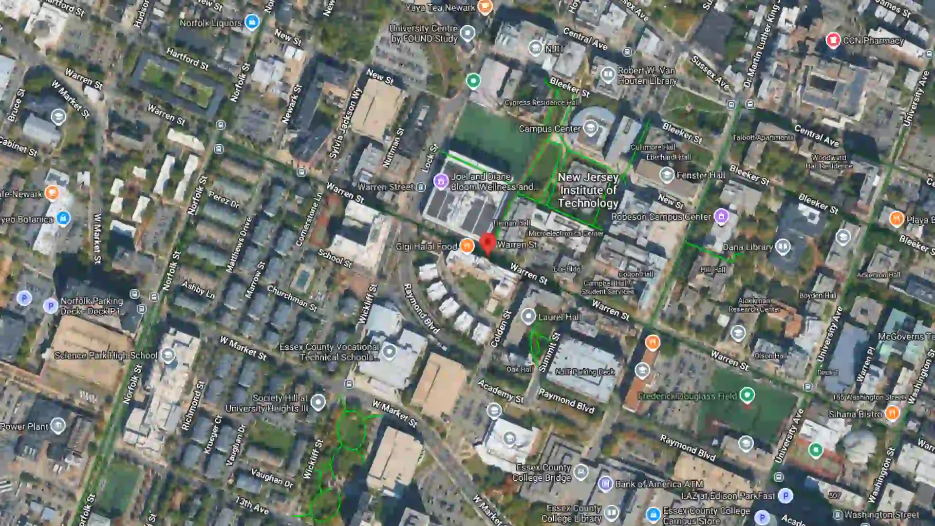 hit and run crash reported at lemon and warren streets in newark