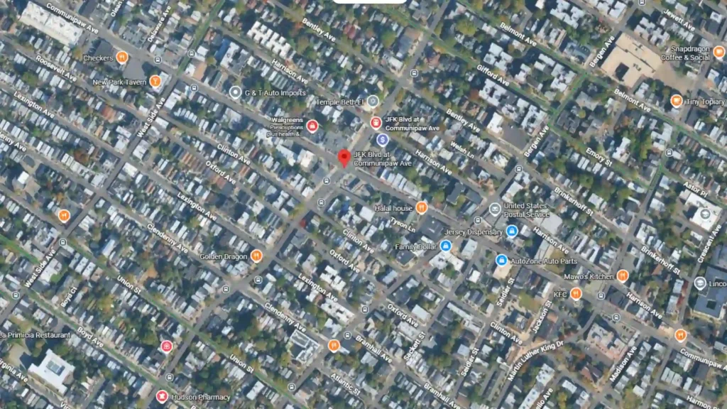 hit and run crash reported near communipaw avenue and jfk boulevard in jersey city
