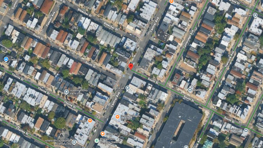 hit and run crash reported on south street in jersey city