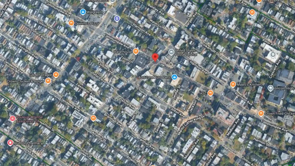 hit and run damage to parked car reported in jersey city