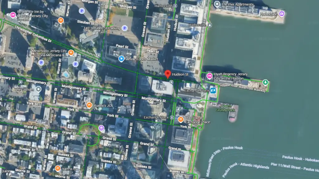 hit and run reported after box truck damaged on hudson street in jersey city