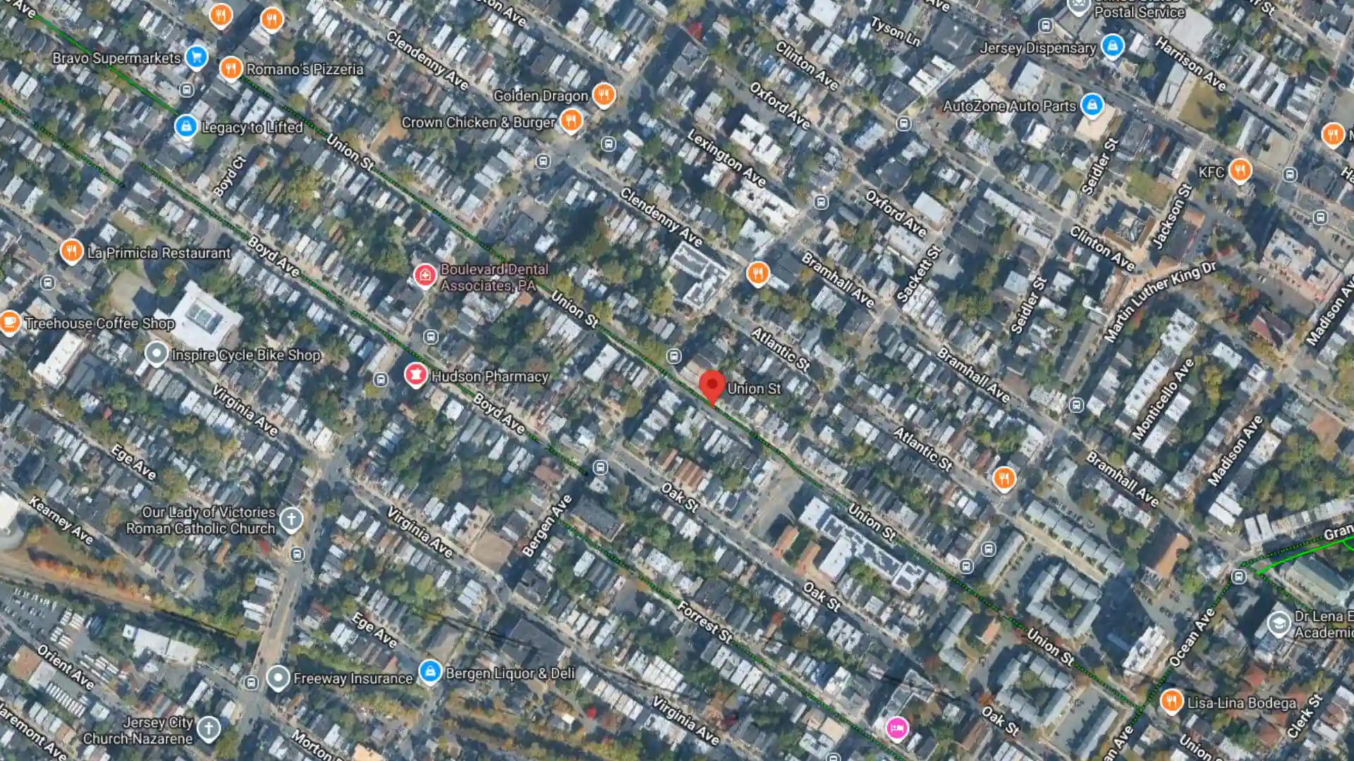 hit and run suspect flees accident scene on union street in jersey city