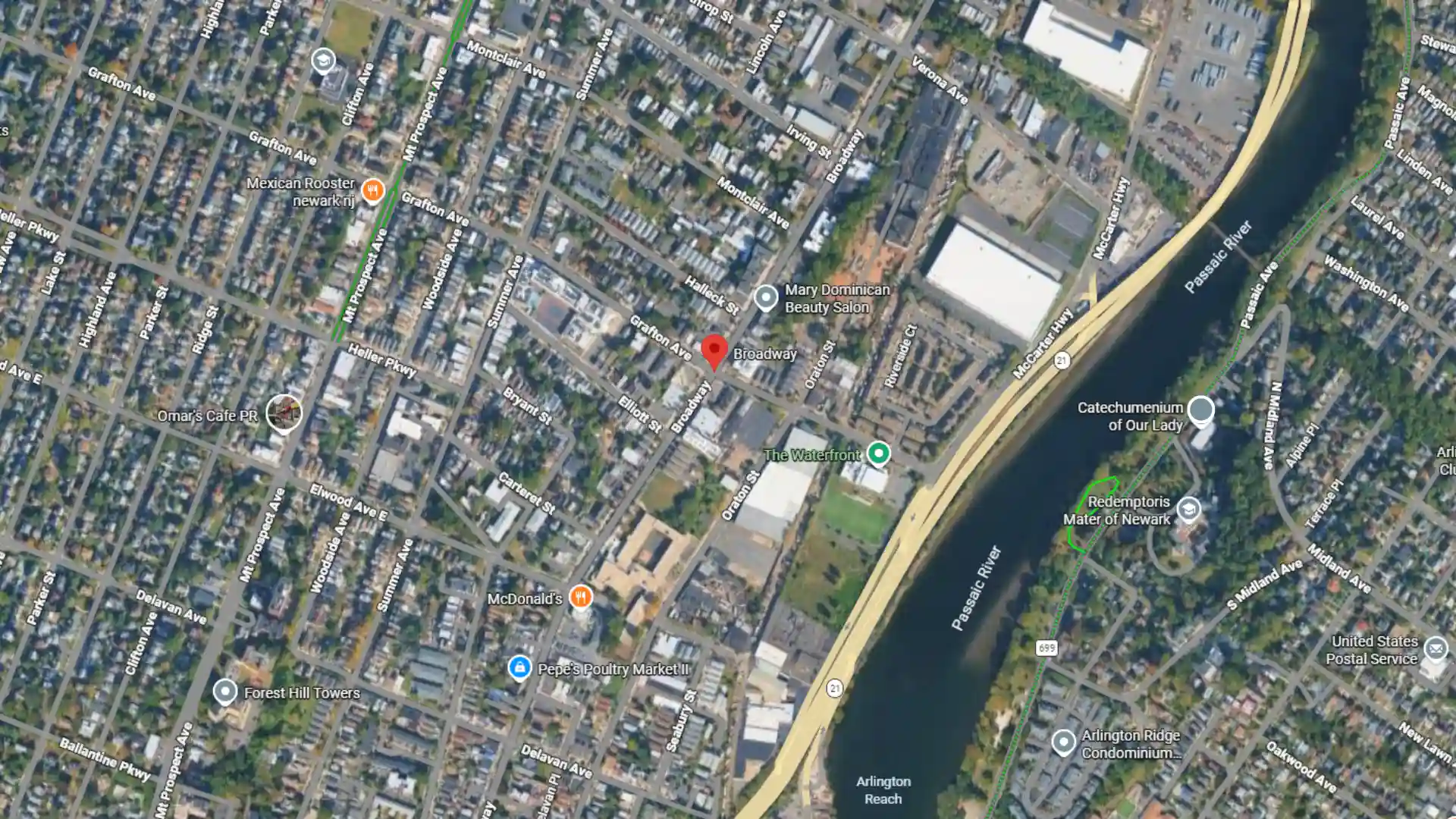 injury crash reported on broadway in newark