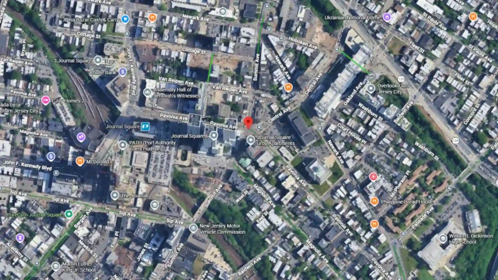 minor crash reported at summit avenue and pavonia avenue in jersey city