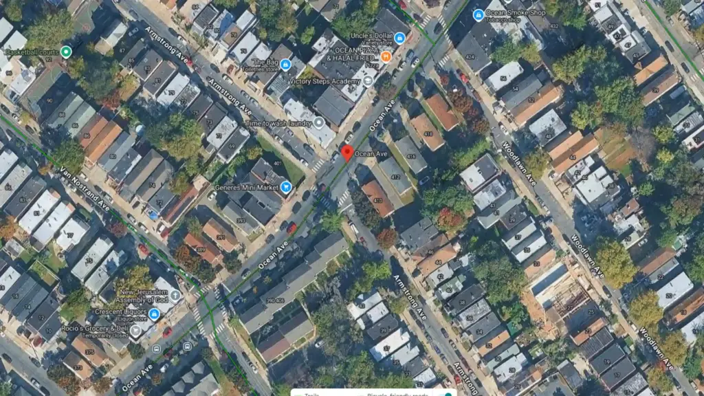 motor vehicle collision with reported injury on ocean avenue in jersey city