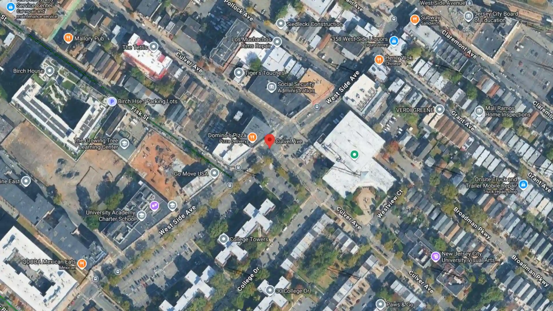 motorcycle strikes parked car reported in jersey city