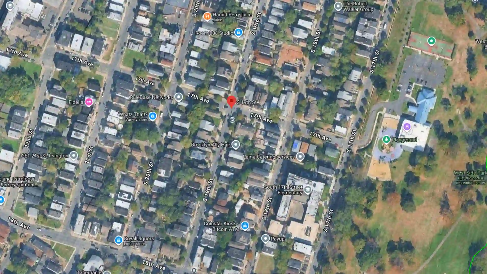 motorcyclist thrown from bike in collision with car on south 19th street in newark