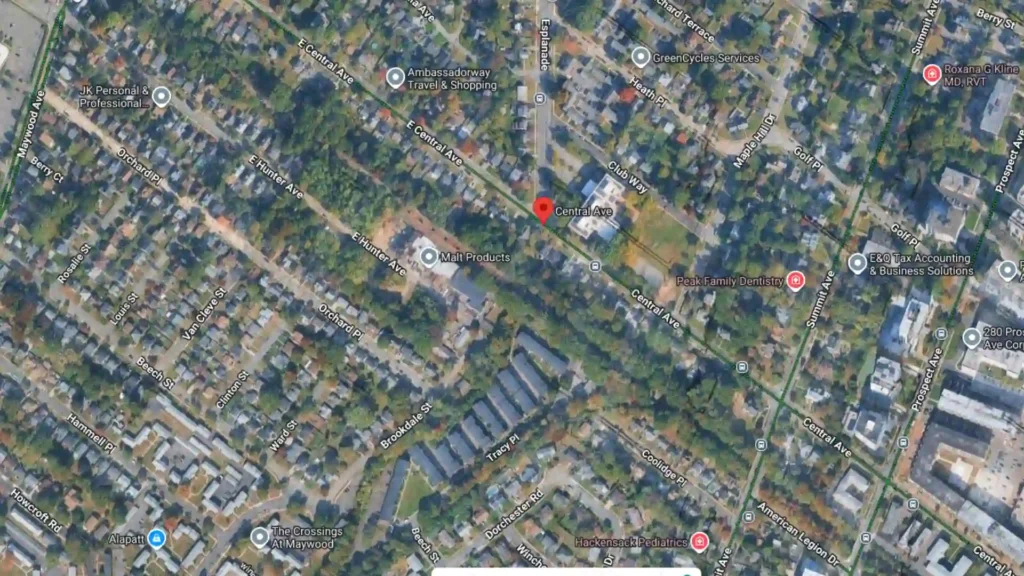 pedestrian reportedly struck on central avenue in hackensack