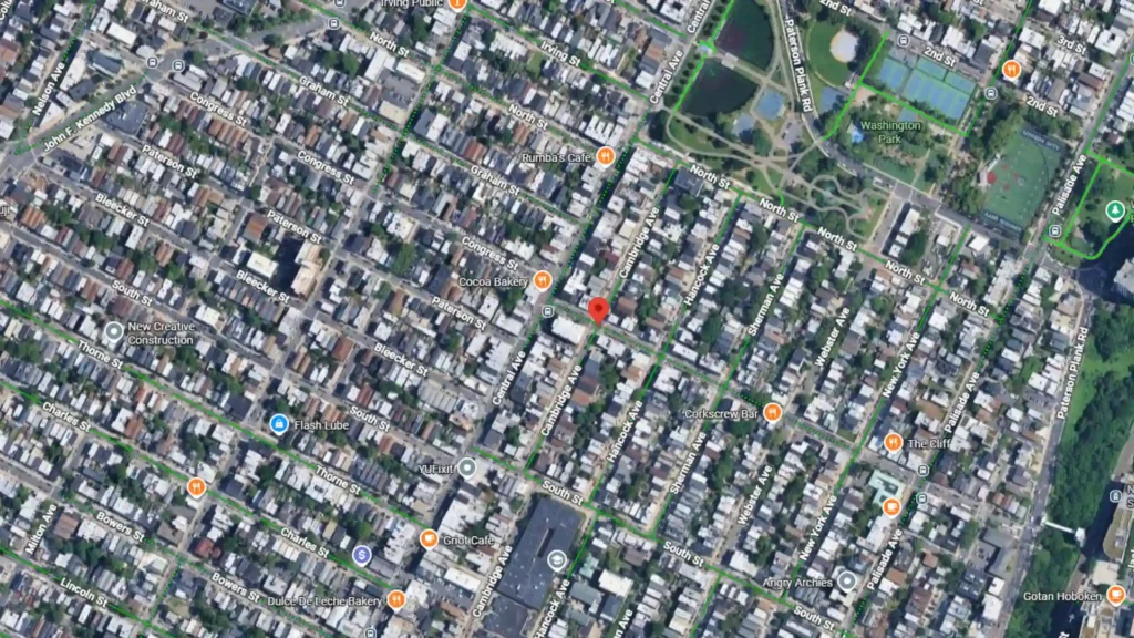 pedestrian struck reported at congress street and cambridge avenue in jersey city