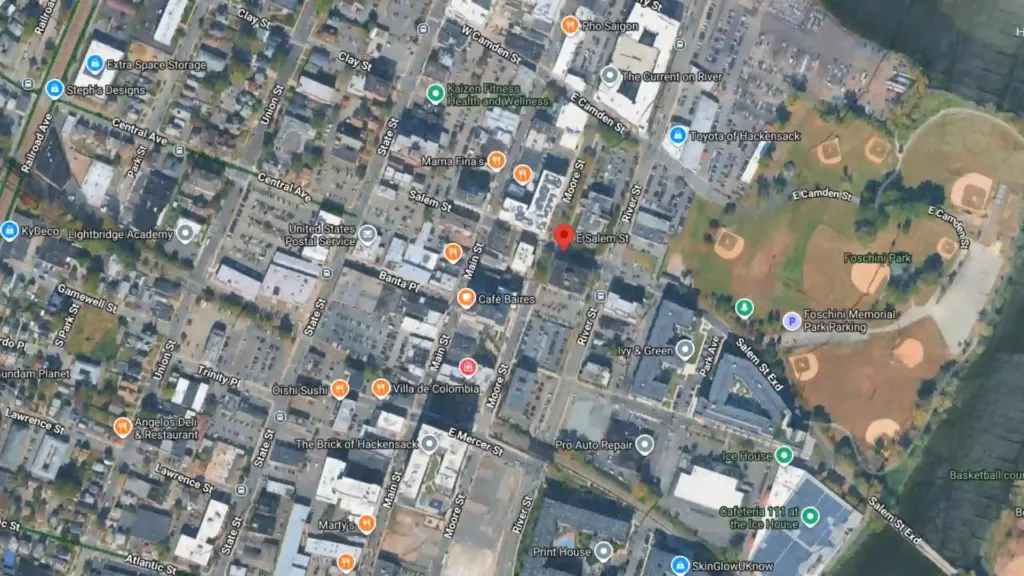 traffic accident reported on east salem street in hackensack