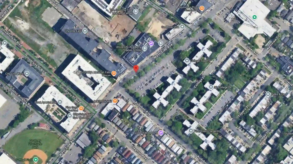 two car crash reported at west side avenue and carbon place in jersey city