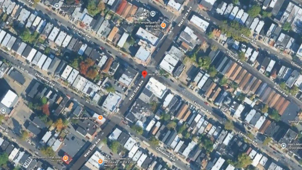 two car crash reported on west side avenue in jersey city