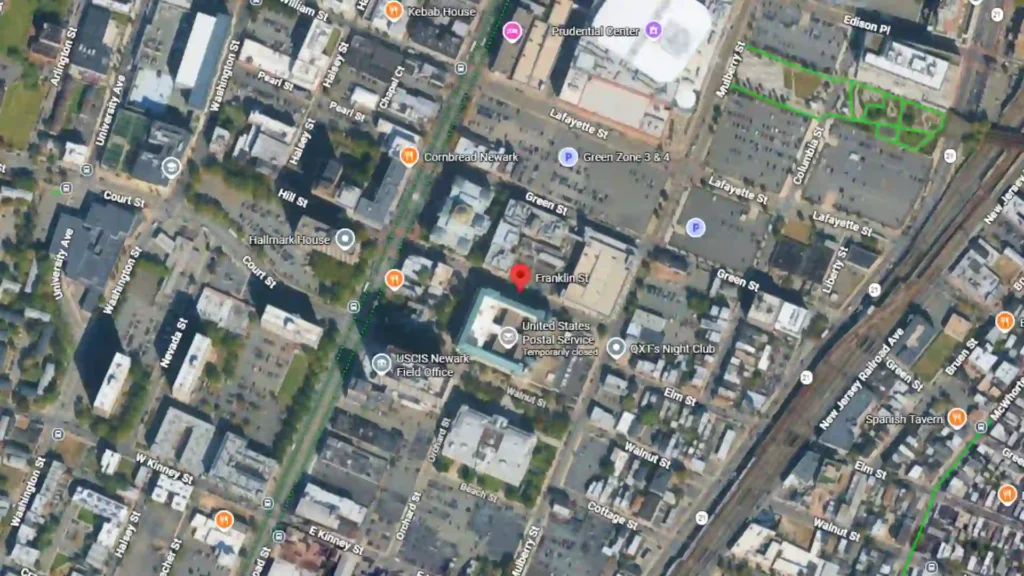 two vehicle collision reported near jerrellman ave franklin st in newark