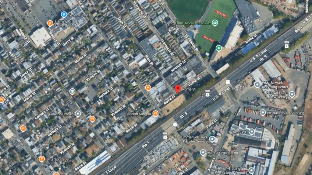 two vehicle crash with possible entrapment reported on rome street in newark