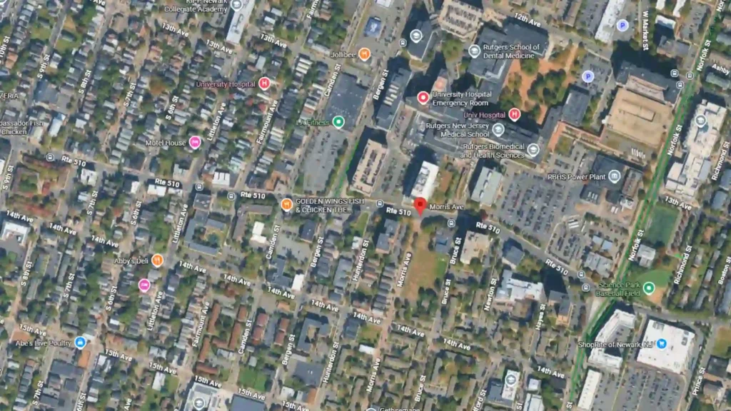 vehicle crash reported near morris avenue and brighton street in newark