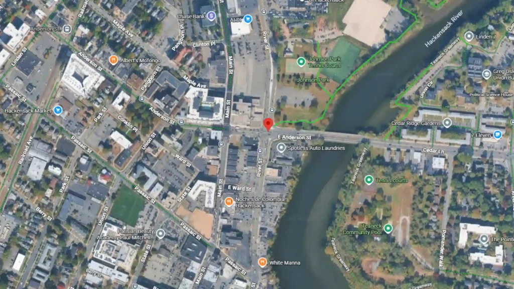 vehicle crash with injuries reported in hackensack