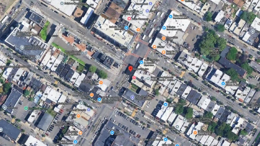 vehicle strikes pole creating hazardous condition in union city